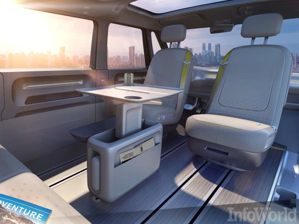 Driverless cars shift into mobile offices during commute