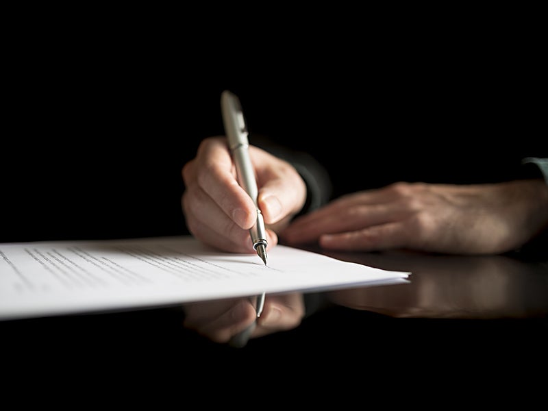 1 sign contract