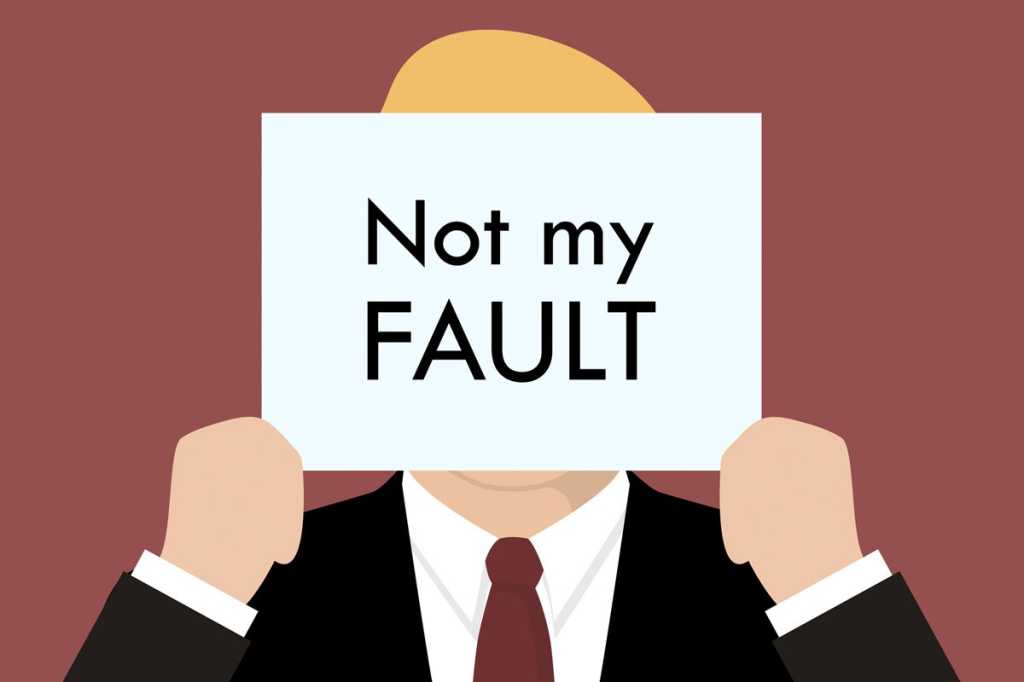 1 yahoos blame shift
