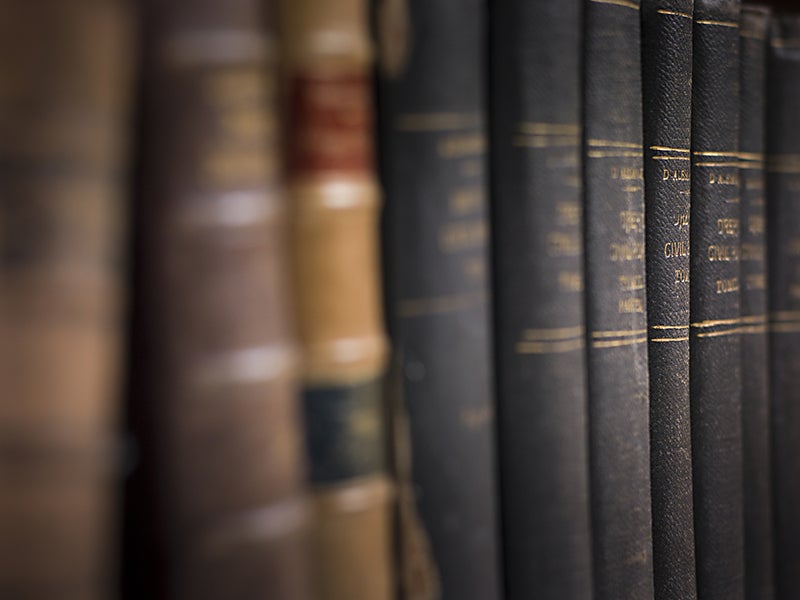 3 legal law books