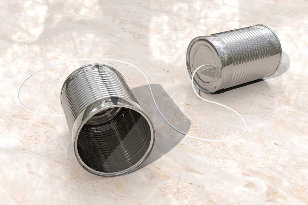 3D tin can phones, by Chris Potter / CC BY 2.0