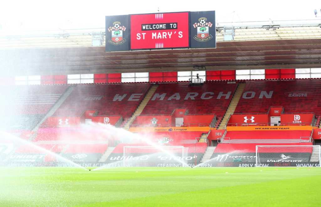 St Mary's Stadium, Southampton, England