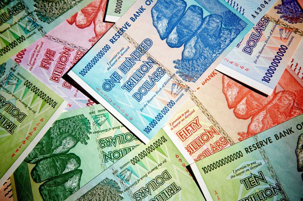 Africa  >  Zimbabwe  >  banknotes / currency / money