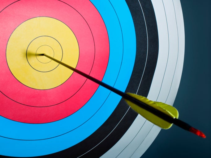 arrow bulls eye