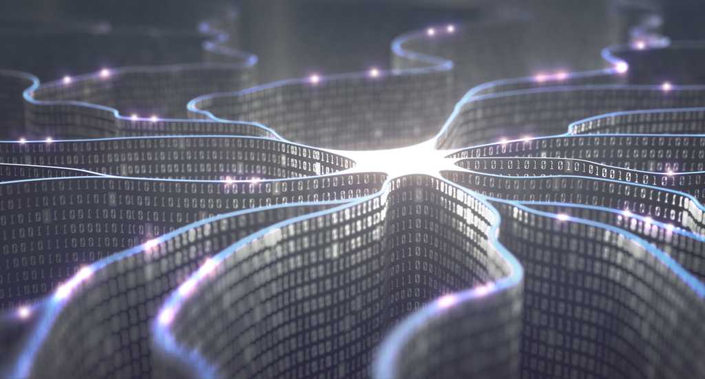 artificial intelligence / machine learning / binary code / neural network