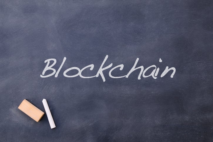 Blockchain graphic