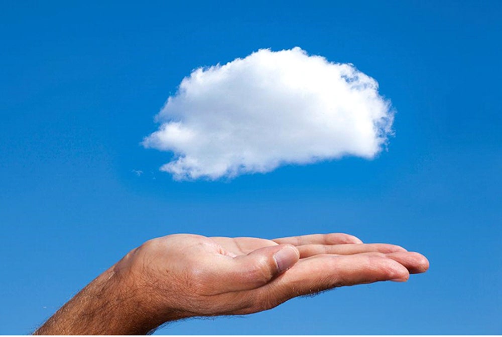 cloud hand