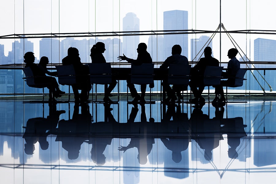 board ceo executives table