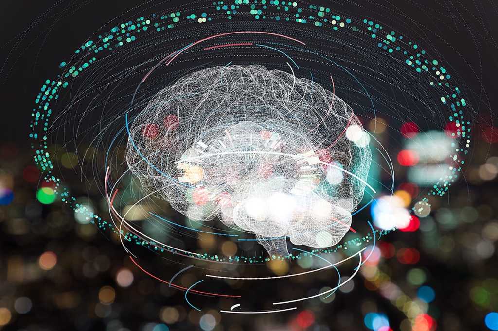 virtual brain / digital mind / artificial intelligence / machine learning / neural network