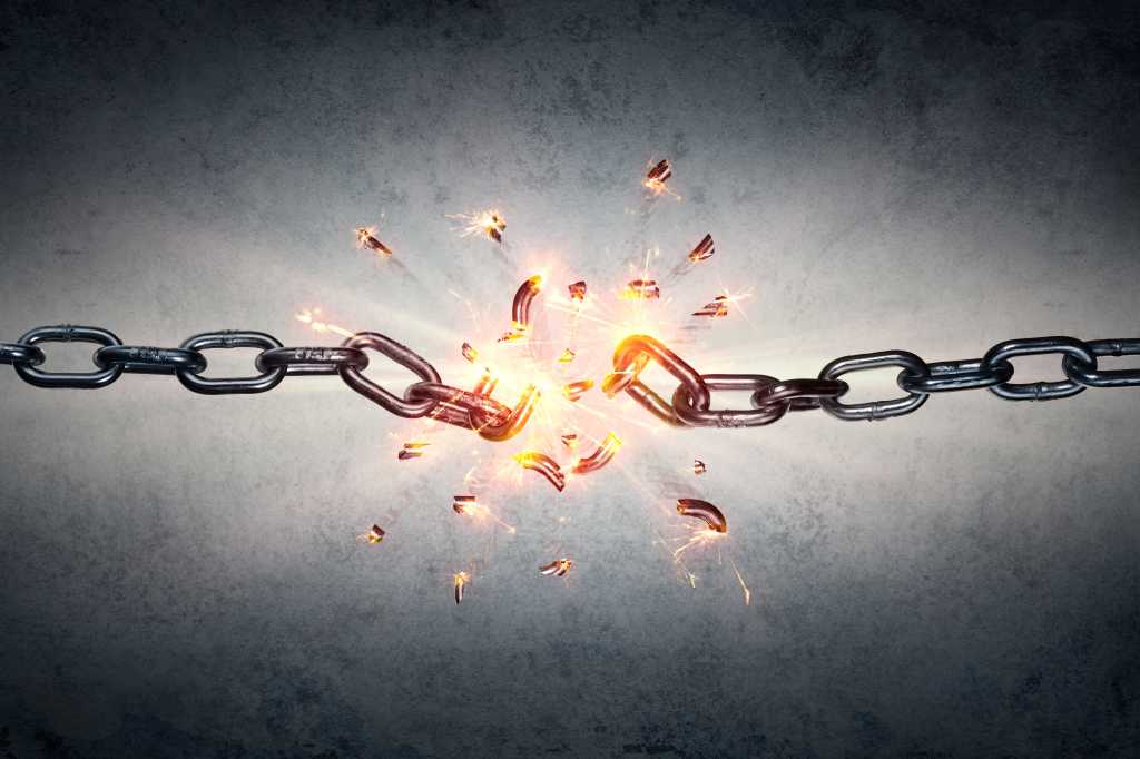 breaking chain / shedding constraints / breaking boundaries