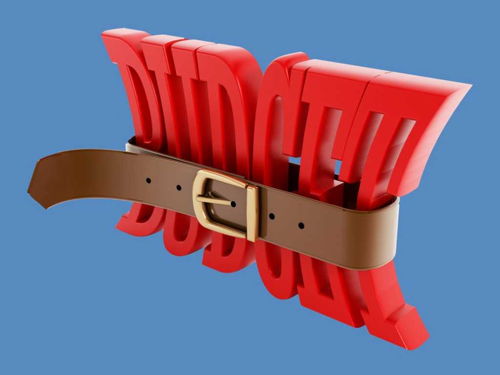 budget belt light blue cio