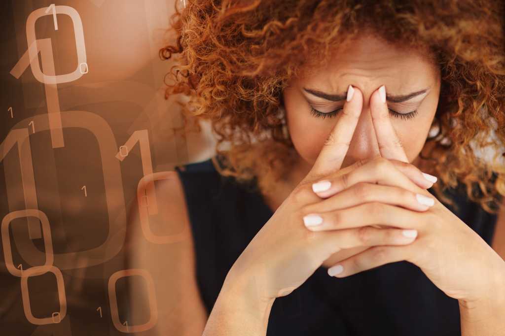 burn out tired woman frustrated binary exhausted by pablolagarto and people images getty images