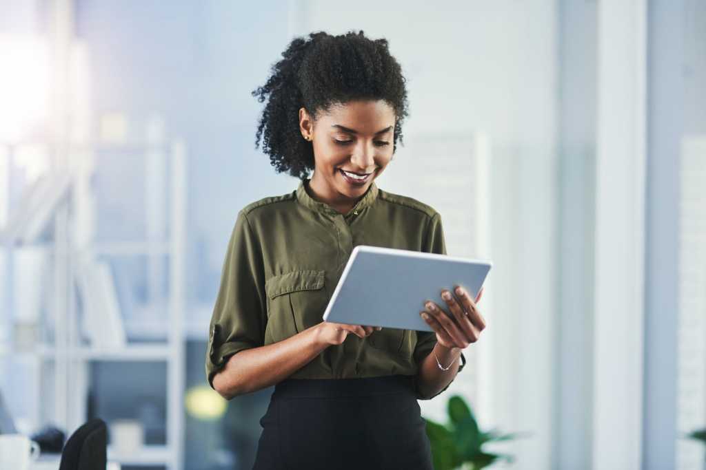 career tablet job candidate