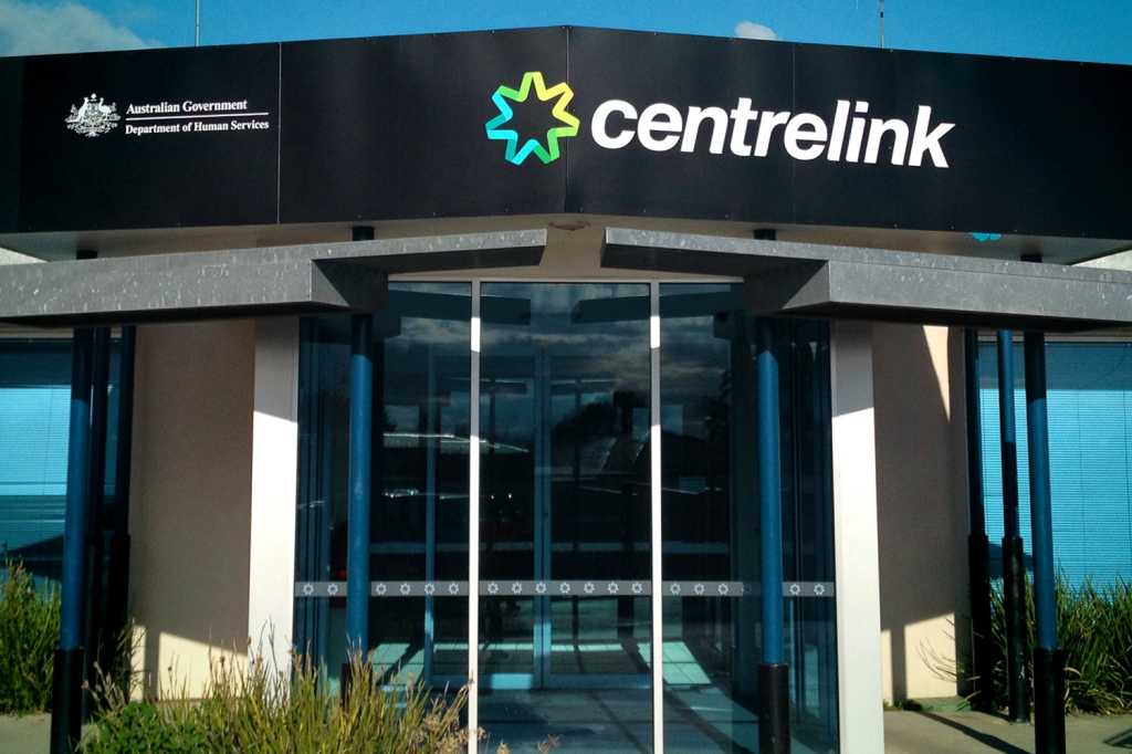 Centrelink service centre entrance