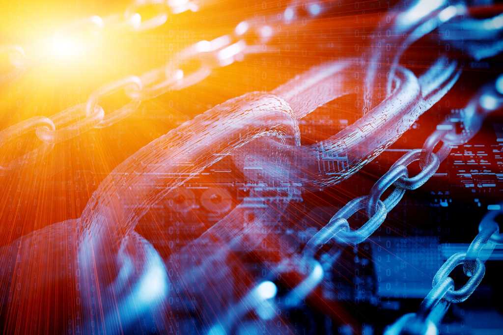 Chains of binary data.