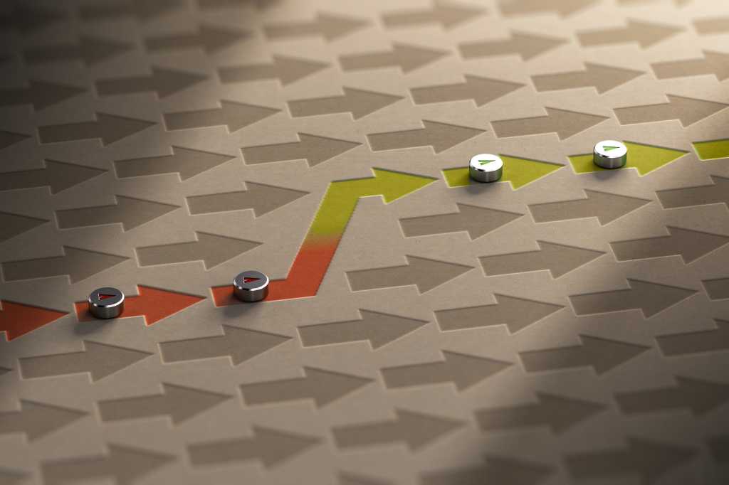 changing lanes / strategic shift / career change / reorientation
