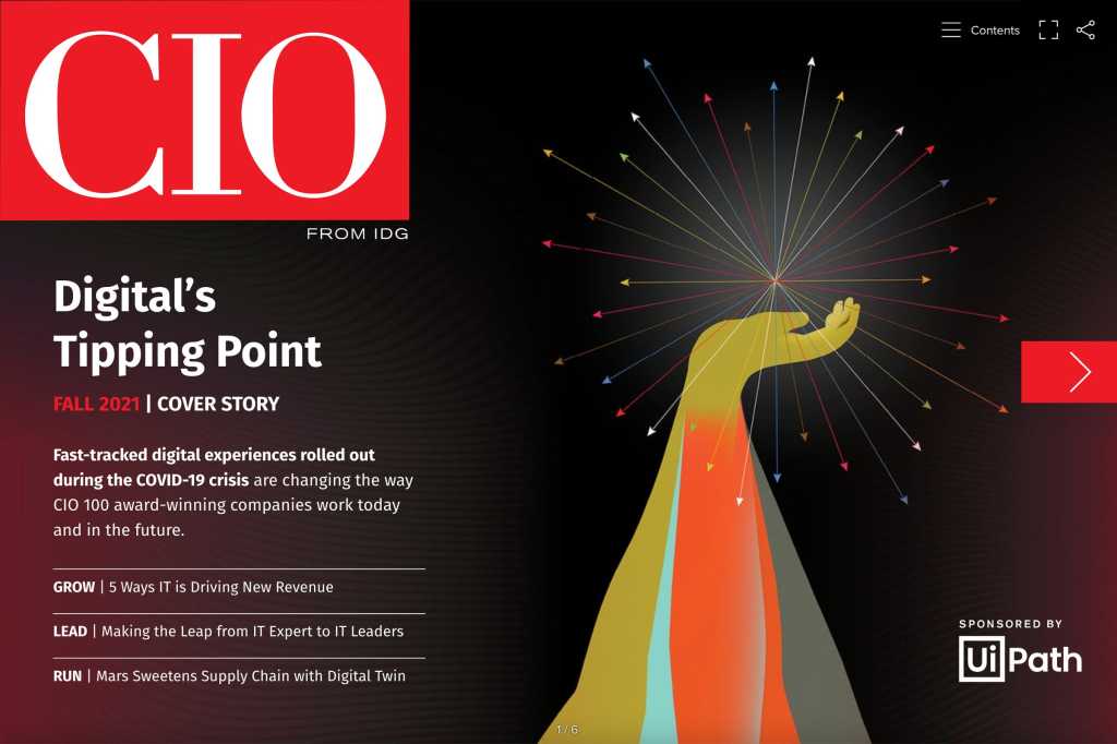 CIO Digital Magazine   >    Fall 2021   [cover]