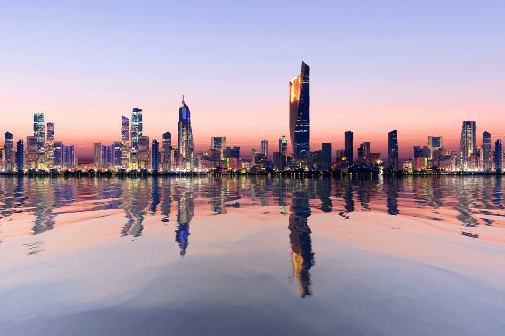 CIO | Middle East > Kuwait > Kuwait City > Cityscape / skyline at dawn
