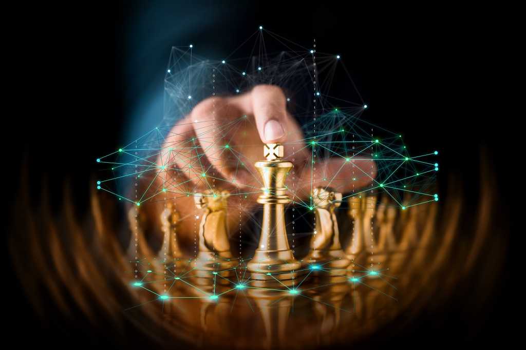 Strategy  >  Moving chess pieces as abstract data overlays the game