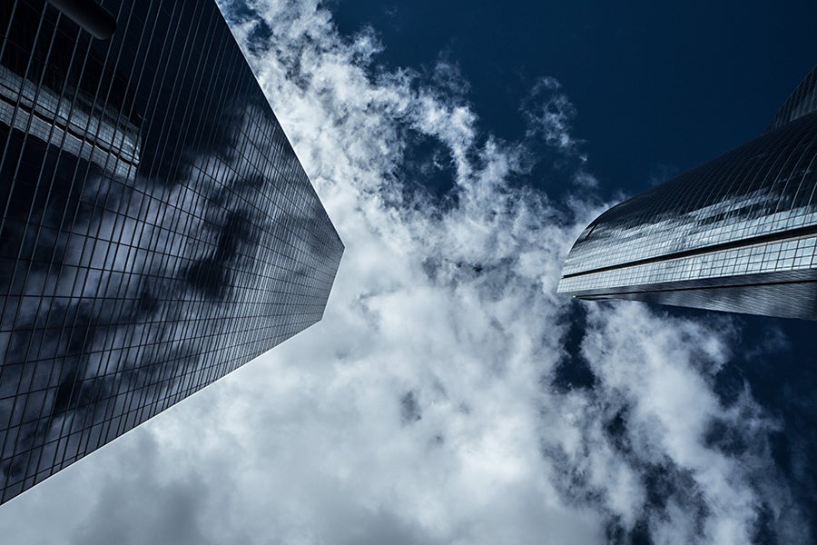 cloud architecture skyscrapers