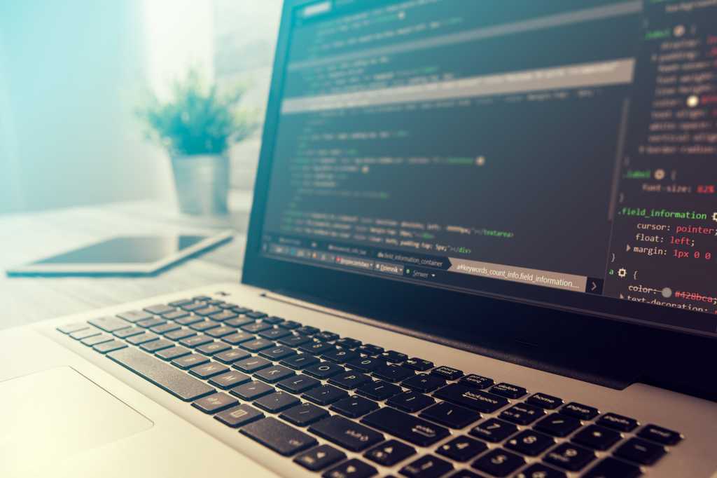 coding / development / data / MacBook Pro laptop