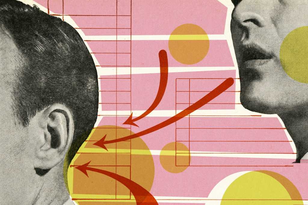 communication talking ignore faces retro speaking