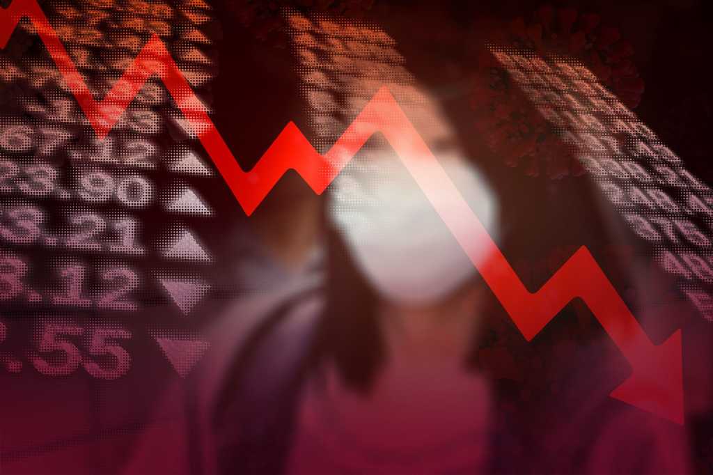 coronavirus covid 19 pandemic decreasing declining stock arrow down 4878214 by geralt pixabay cc0 2