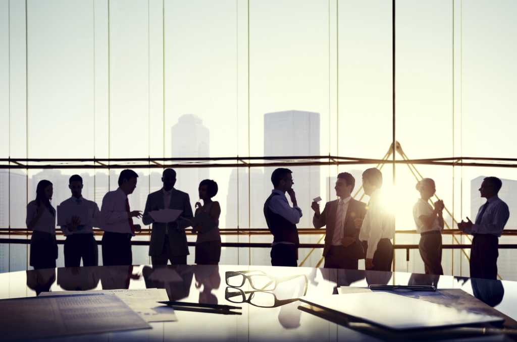 corporate meeting teamwork collaboration