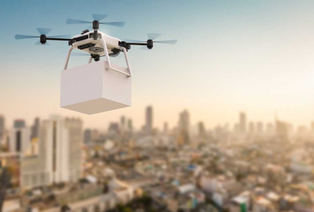 drone delivery package future