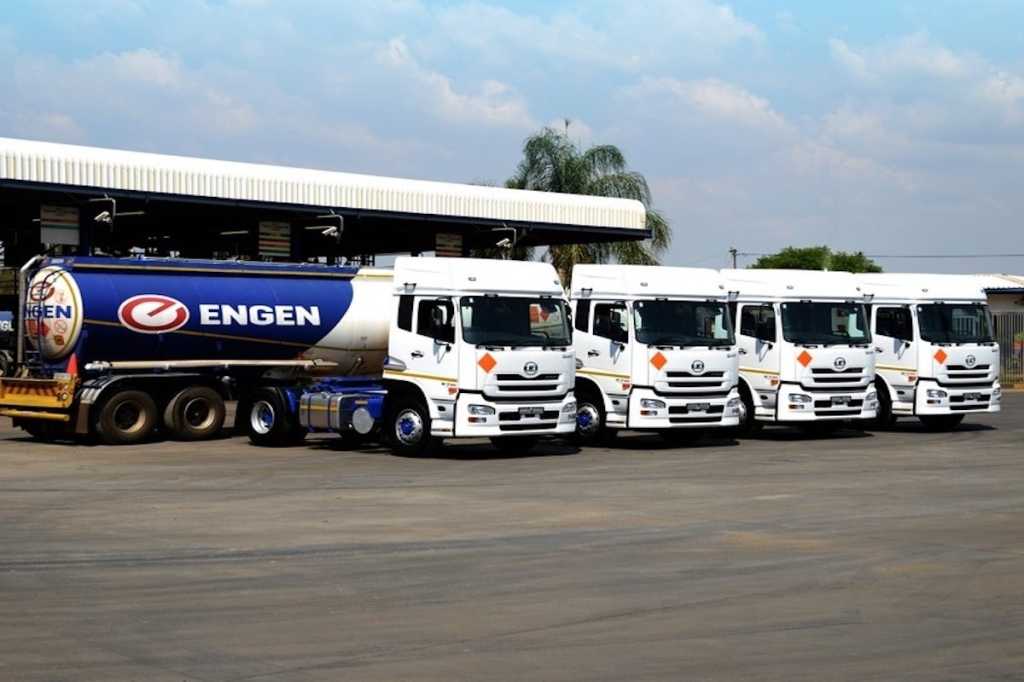 Engen Petroleum trucks