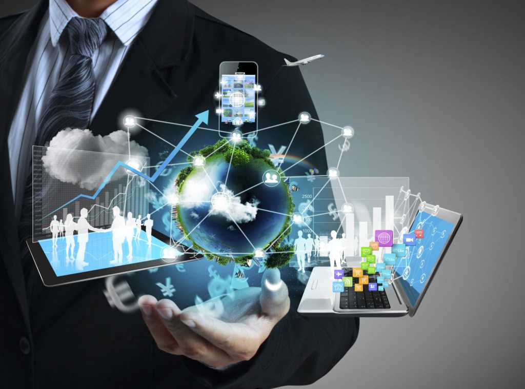software businessman apps mobile tablet data graphs