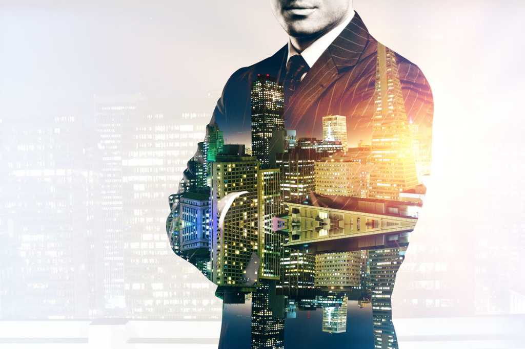 executive with city montage enterprise businessman executive