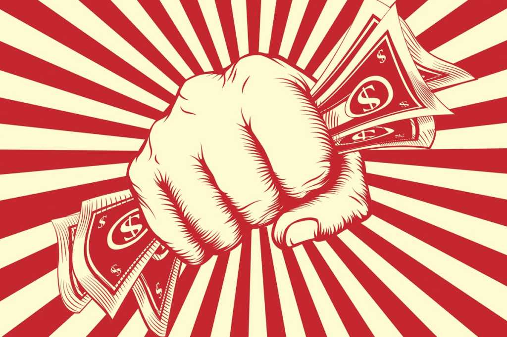 fistful of dollars money grabber salary