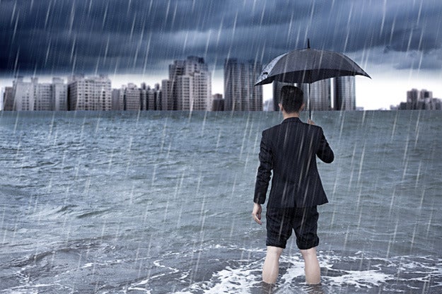 flooded