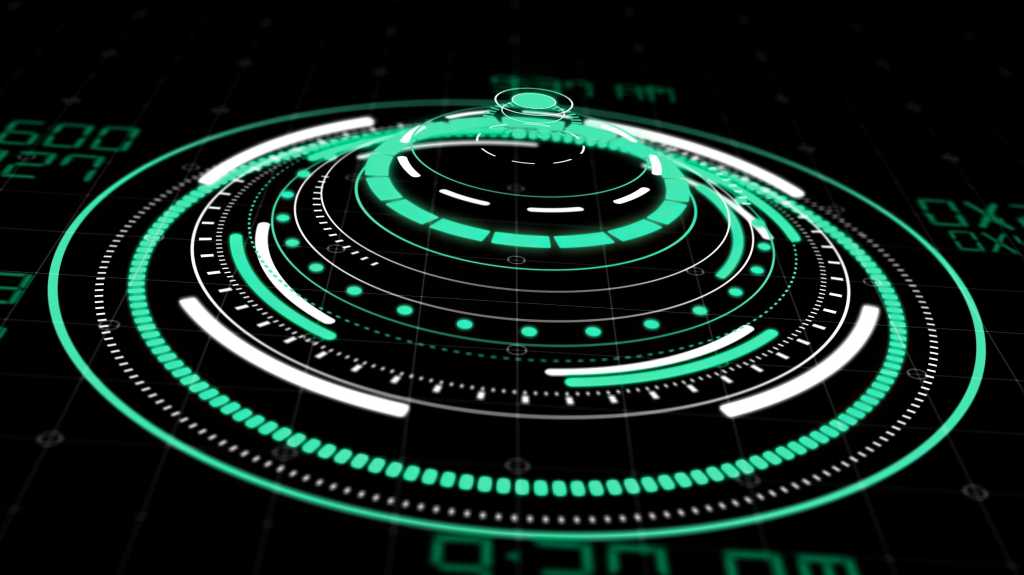 Hi-tech futuristic