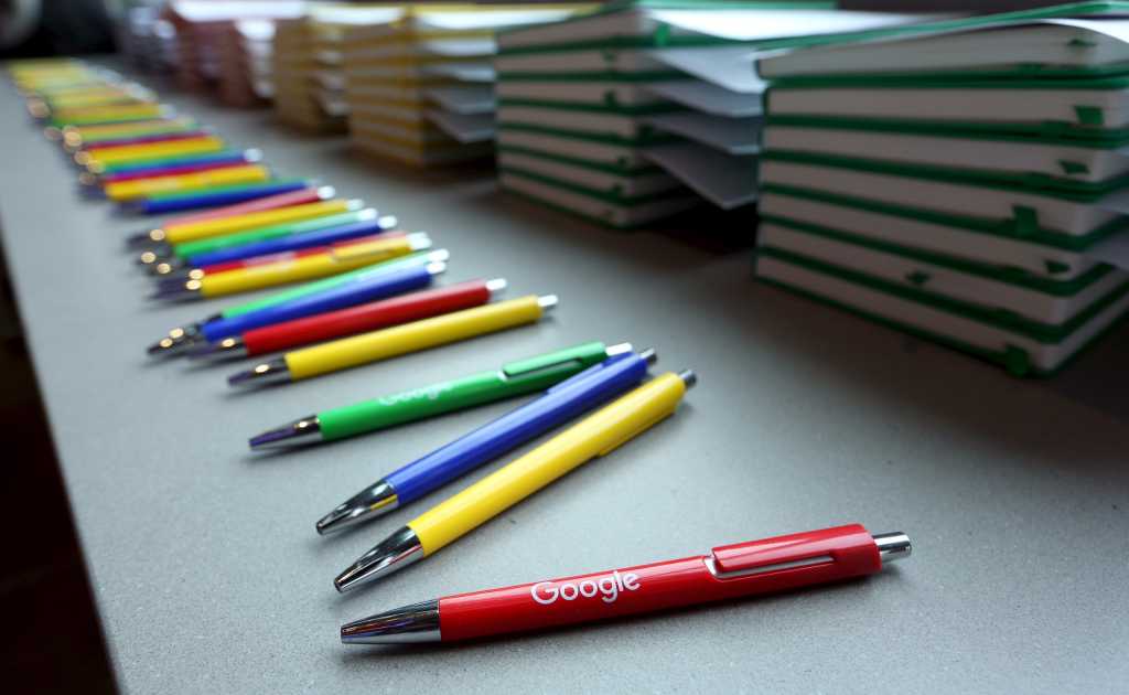 google logo pens