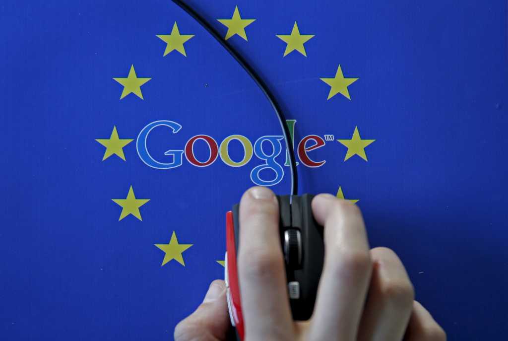 google logo stars mouse