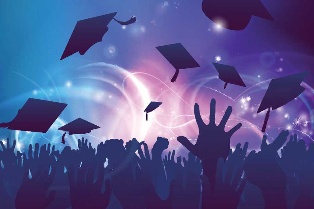 graduation mortar boards education college