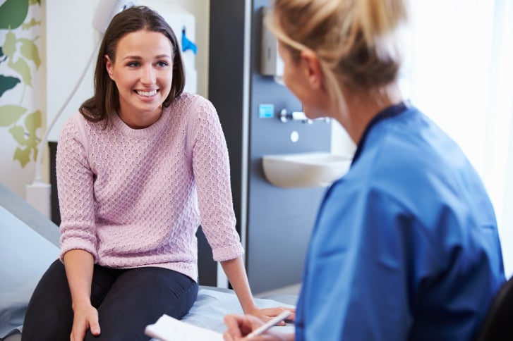 happy patient healthcare