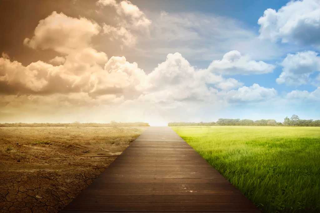 horizon transformation change future hope bright