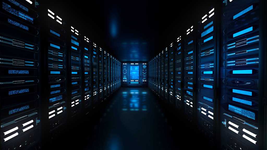 Server Room Futuristic