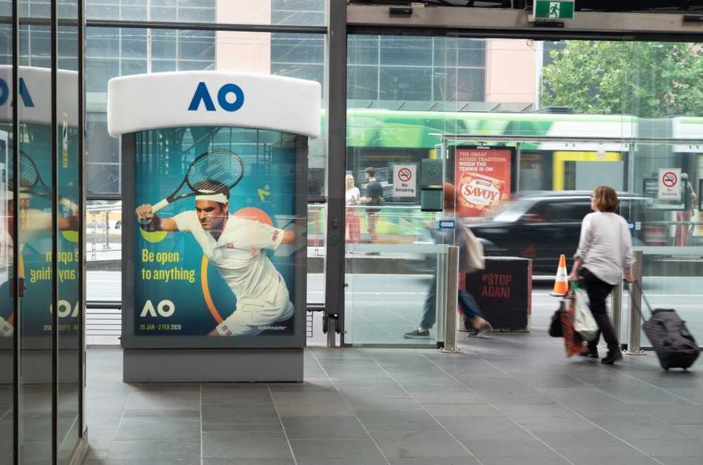 JCDecaux outdoor advertising.