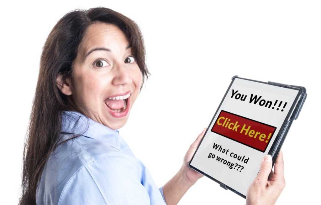woman holding tablet