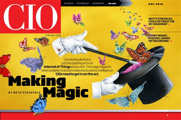 CIO May 2016 digital magazine cover