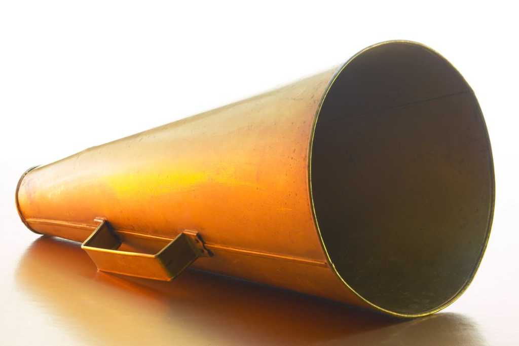 megaphone bullhorn announcement communication