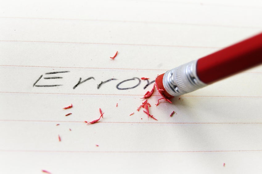 mistakes