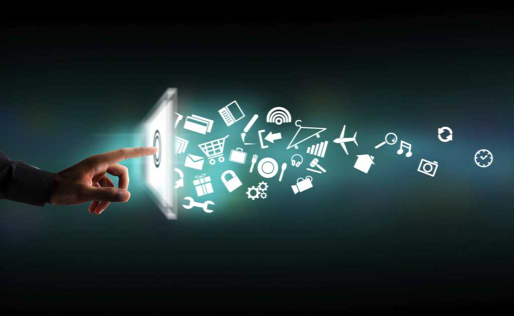 mobile apps and touch screen