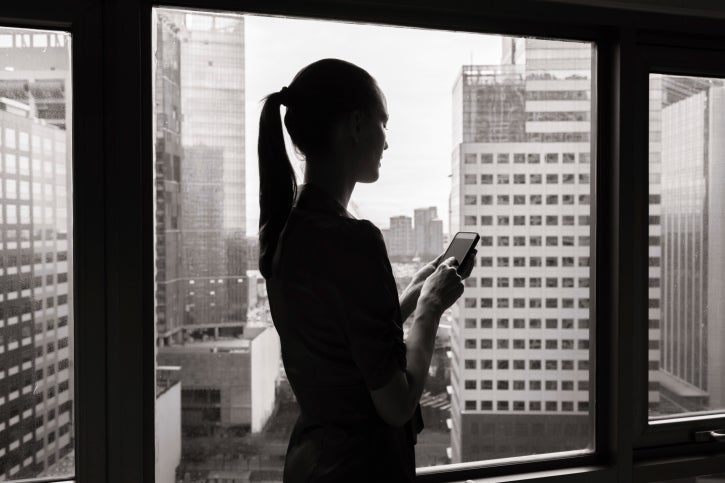 mobile enterprise woman