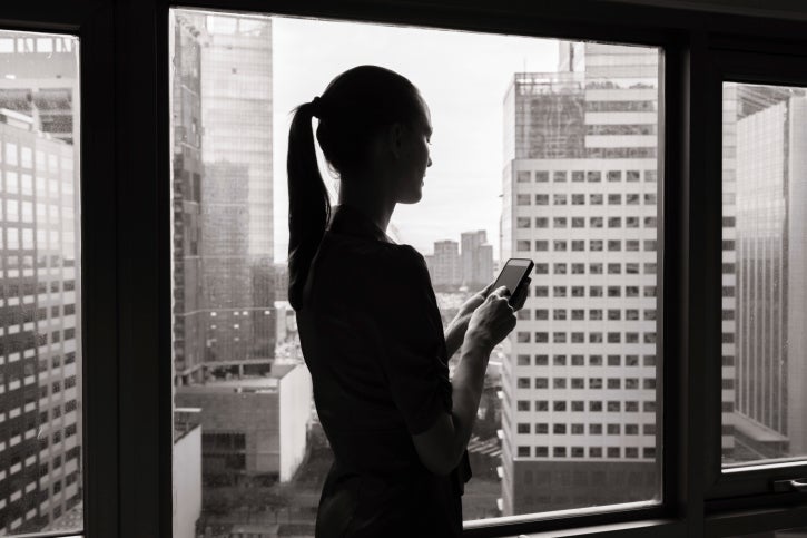 mobile enterprise woman