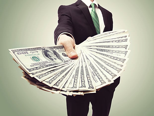 money handout